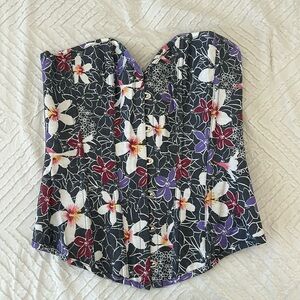 floral corset